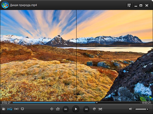 Улучшение качества видео изображения в Windows Player